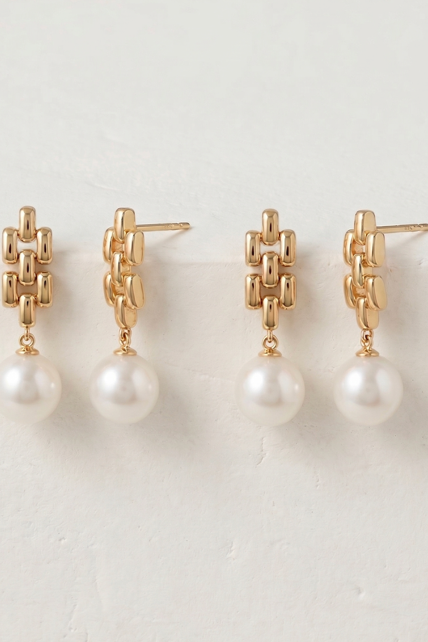Pendientes de Perla Aria